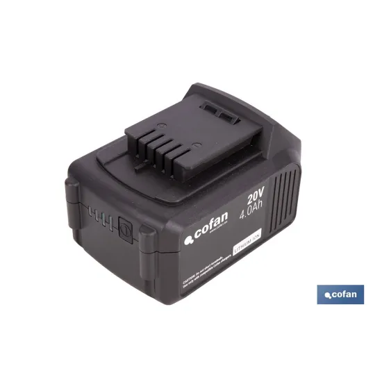 PACK CARGADOR 20 V 4.5 A Y BATERÍA Li-ion 20 V 4.0Ah