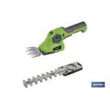 CORTACÉSPED DE MANO A BATERÍA 3.6V 1000 RPM
