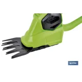 KIT CORTASETOS DE MANO EXTENSIÓN Y RUEDAS A BATERIA LI-ION 18V 1200 RPM