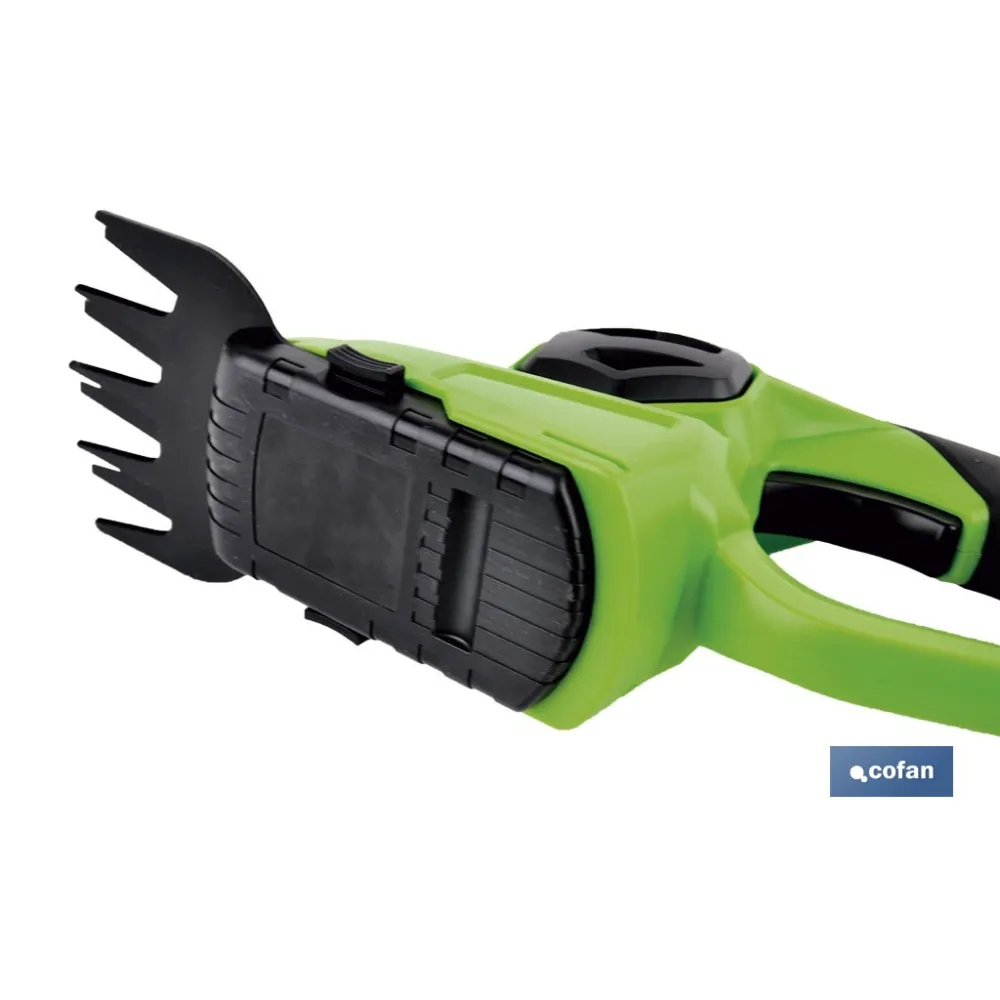 KIT CORTASETOS DE MANO EXTENSIÓN Y RUEDAS A BATERIA LI-ION 18V 1200 RPM