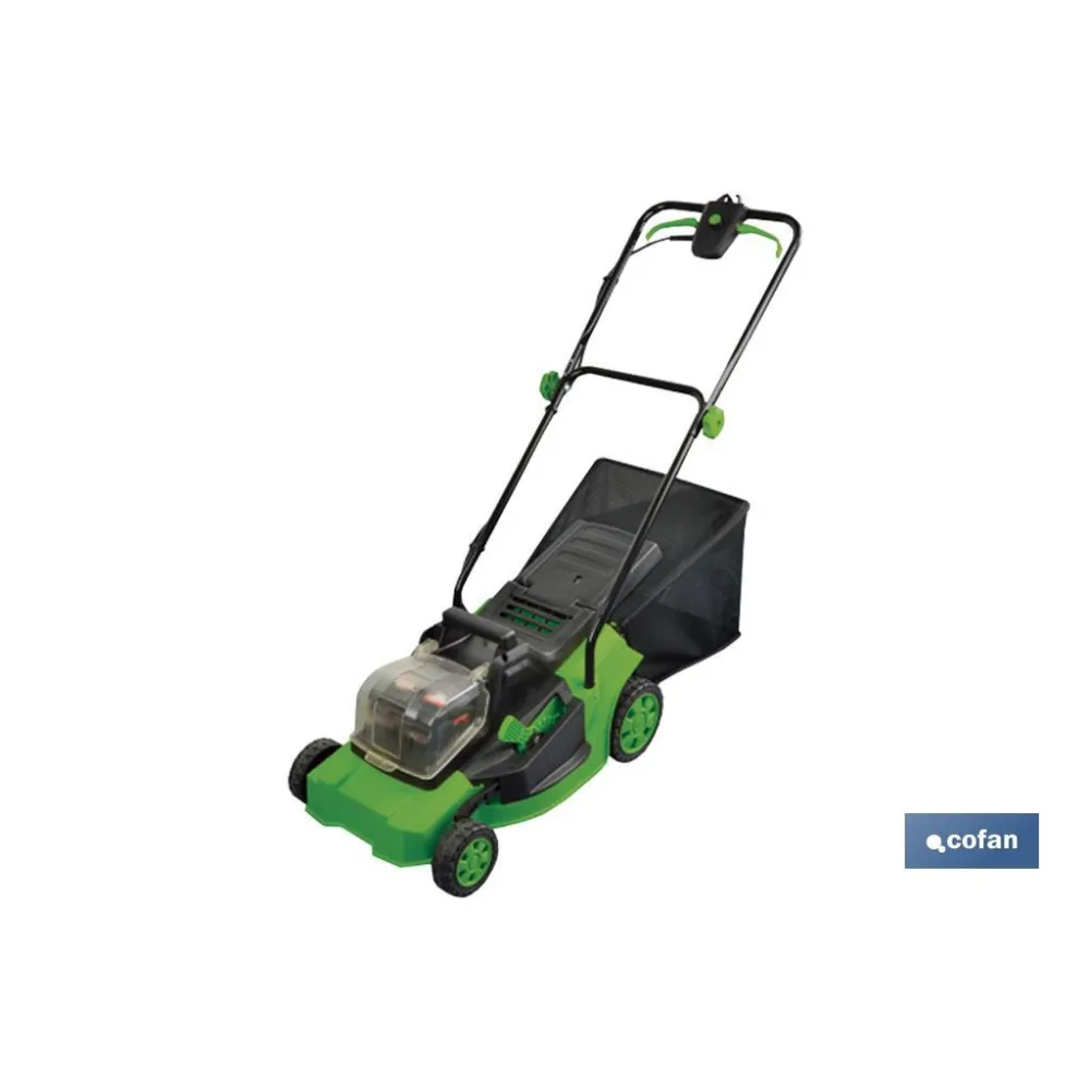 CORTACÉSPED ELÉCTRICO CON RUEDAS 36V 3200 RPM 5 POSICIONES DE CORTE