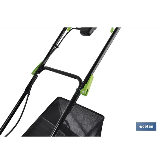 CORTACÉSPED ELÉCTRICO CON RUEDAS 36V 3200 RPM 5 POSICIONES DE CORTE