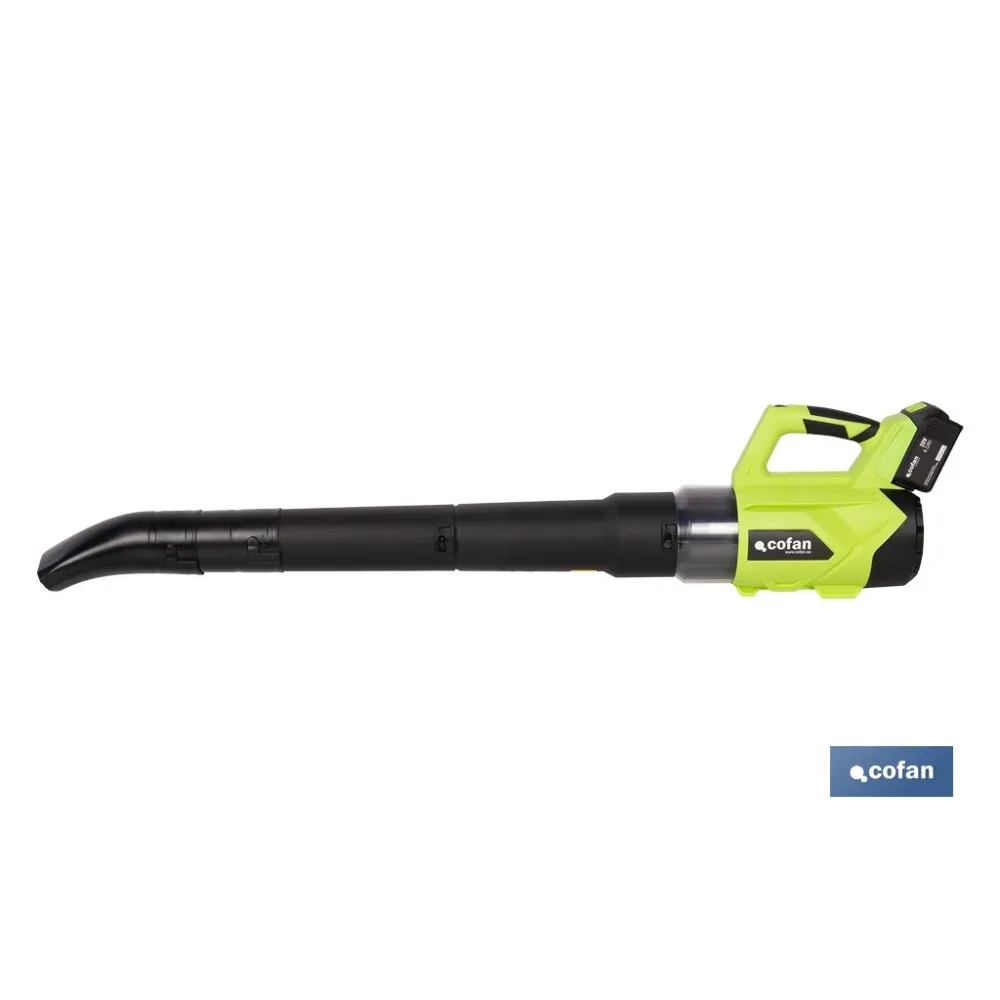 SOPLADORA ELÉCTRICA A BATERÍA LI-ION 20 V 22.500 RPM