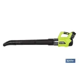 SOPLADORA ELÉCTRICA A BATERÍA LI-ION 20 V 22.500 RPM