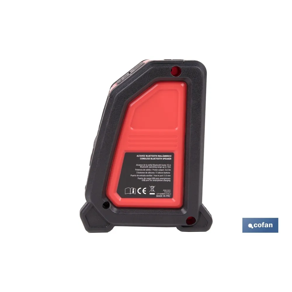 PACK DE FOCO LED PORTÁTIL (2 UDS.) Y ALTAVOZ BLUETOOTH