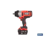 PISTOLA IMPACTO 1/2 BATERÍA LI-ION 20 V 1000 NM