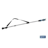 CONJUNTO TIJERAS DE PODAR A BATERÍA + PÉRTIGA EXTENSIBLE 190 CM