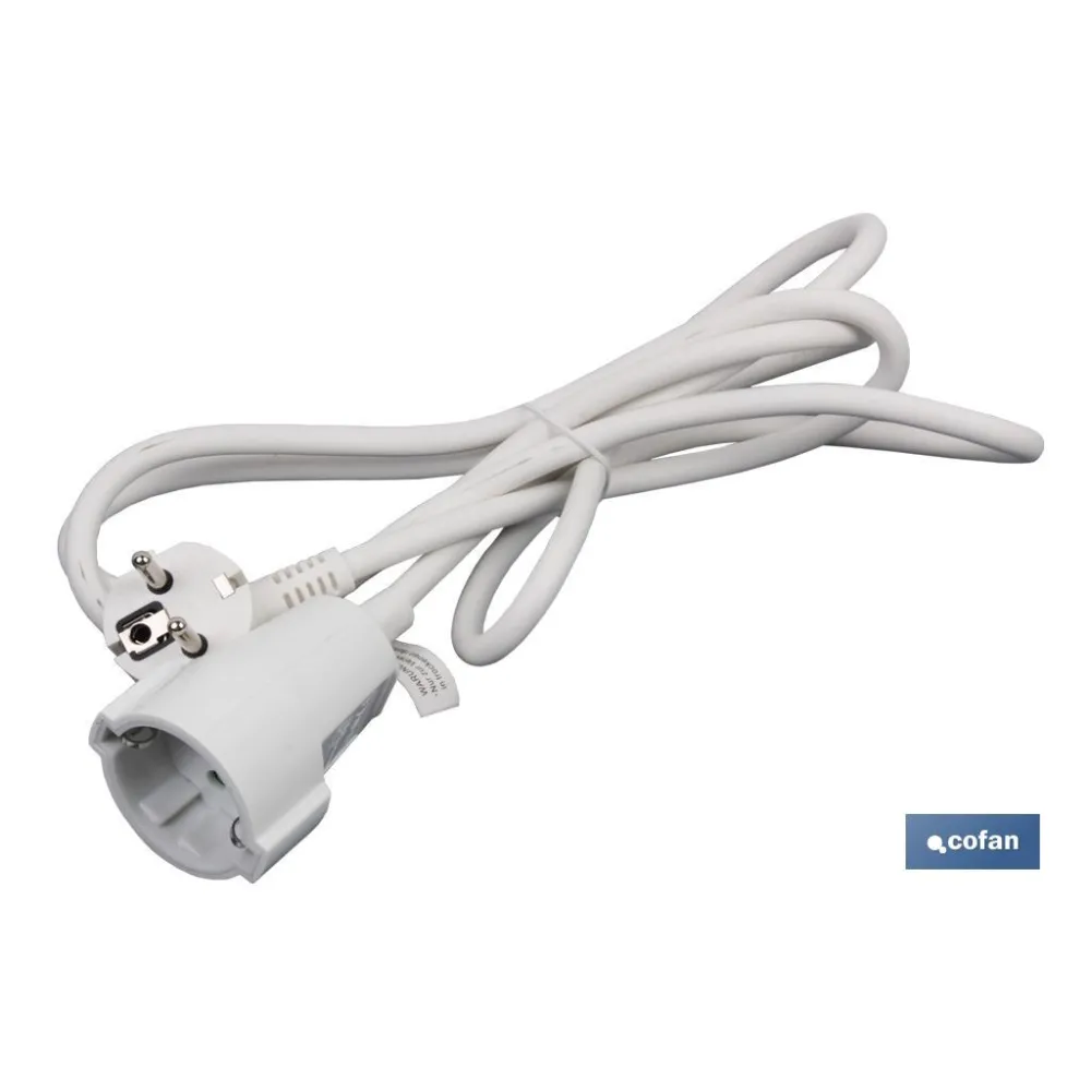 PROLONGADOR ELECTRICO 2M (3 x 1,5mm)