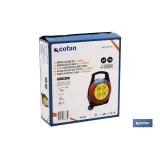 ENROLLACABLES CABLE 4T. 7 M. (3 x 1,5mm)
