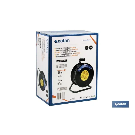 ALARGADOR CABLE 4T. 50 METROS (3 x 1,5mm)