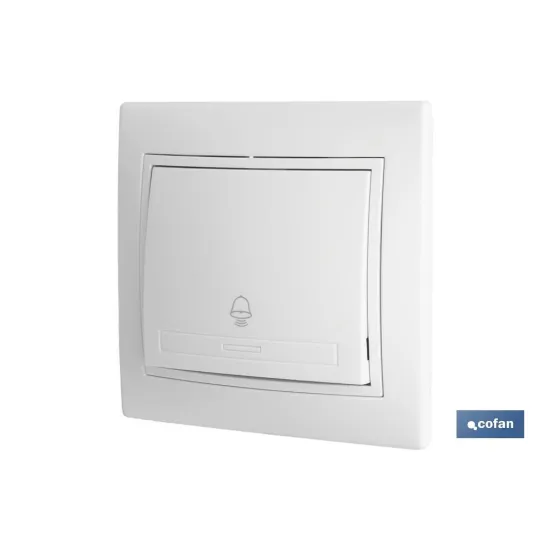 PULSADOR EMPOTRAR MODELO PACIFIC BLANCO 10A