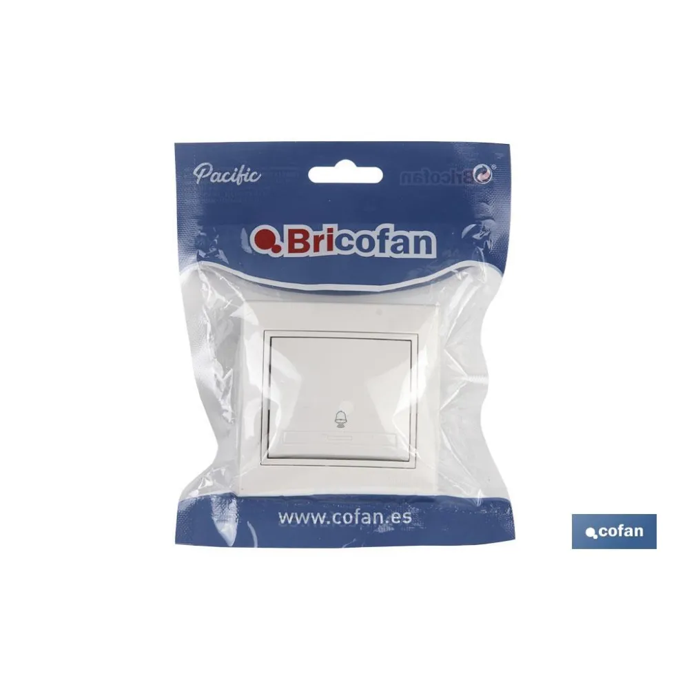 PULSADOR EMPOTRAR MODELO PACIFIC BLANCO 10A
