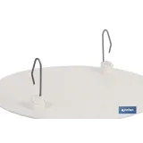 TAPA CON GARRA METÁLICA 106X37