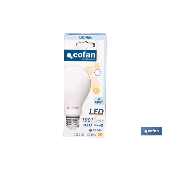 BOMBILLA LED CLASSIC E27 16 W 1901 LM 6500 K