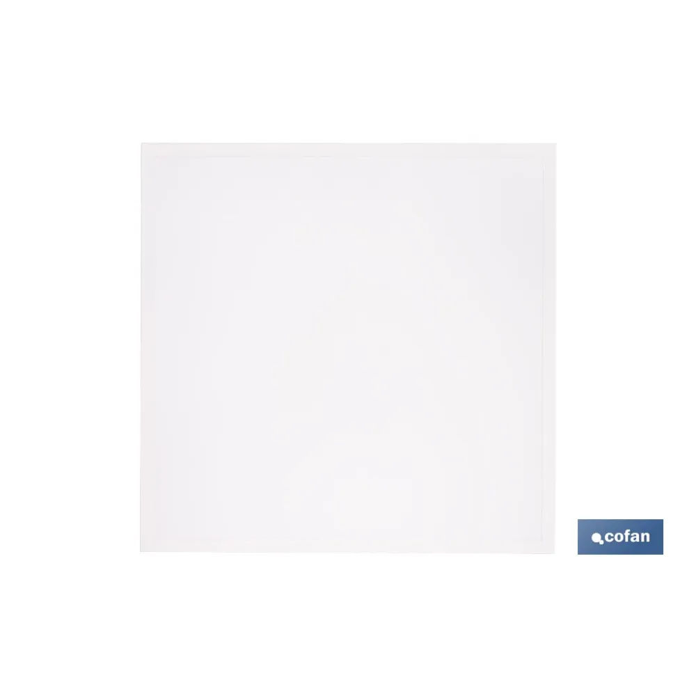 PANEL LED EMPOTRAR 36 W IP20 3600 LM 6500 K 595 X 595 MM