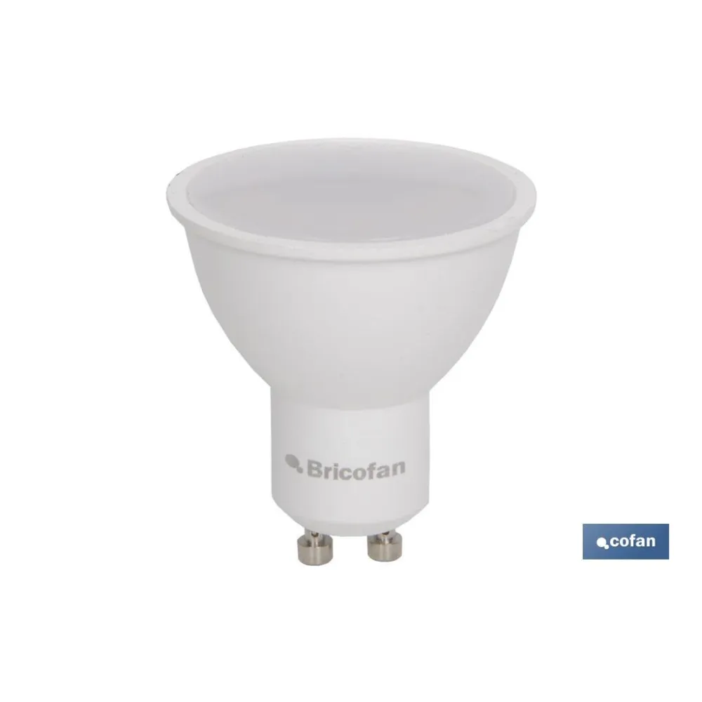 LÁMPARA LED GU-10 5W 110º 400LM 6500K