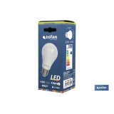 BOMBILLA LED 12W CLASIC 240º 1.050LM 3000K