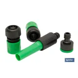 MANGUERA PVC 3 CAPAS C/ACCES. 5/8 15 m