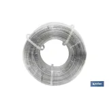 MANGUERA PVC MONOCAPA CRISTAL 7x10mm/100m