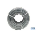 MANGUERA PVC CRISTAL C/REFUERZO 10x16mm/50m