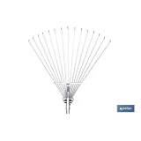 ESCOBA PLEGABLE METAL 15 PUAS