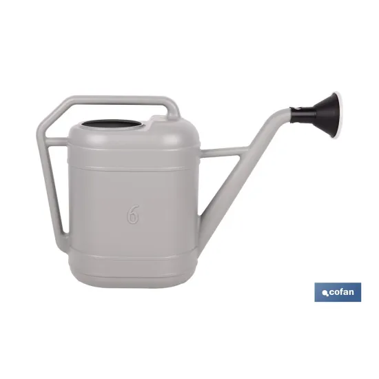 REGADERA GRIS 6 LITROS