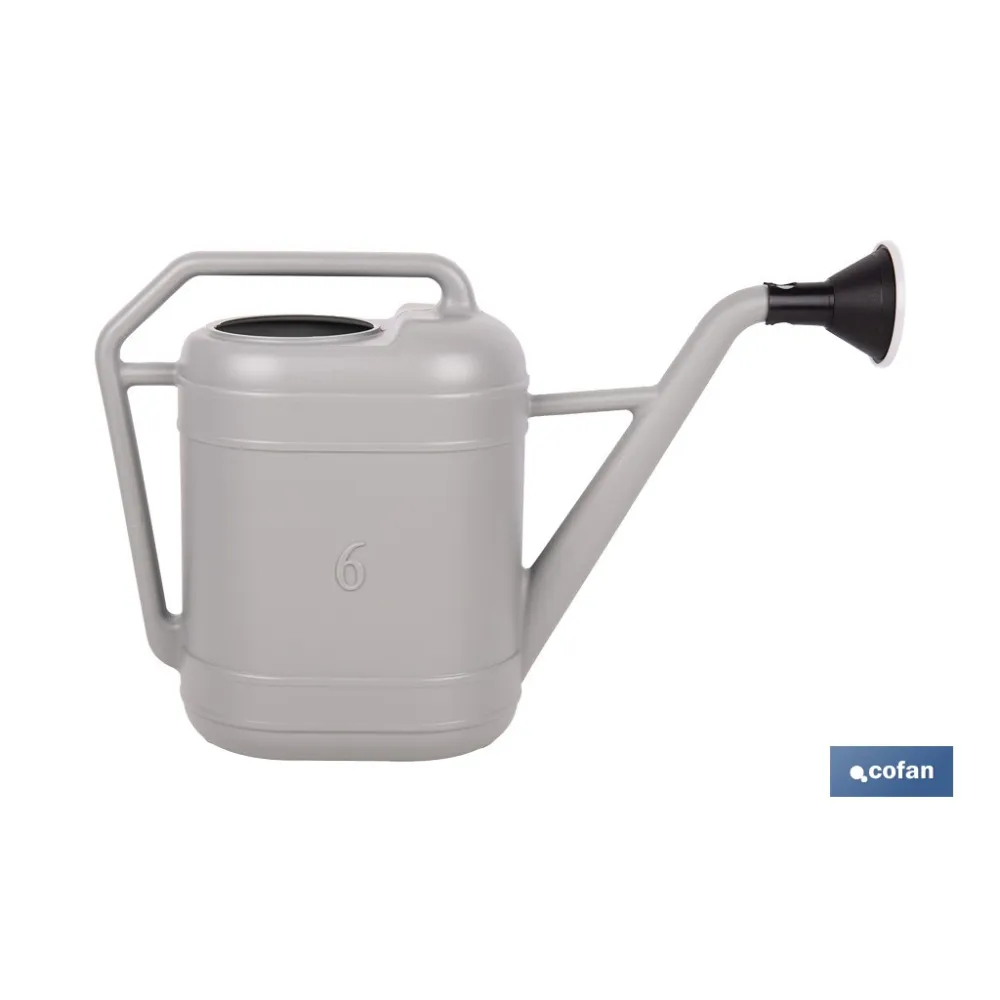 REGADERA GRIS 6 LITROS