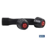 PULVERIZADOR DE ESPALDA 16 L DUAL- ELECTRICO/MANUAL
