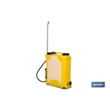 PULVERIZADOR DE ESPALDA 12 L ELÉCTRICO LI-ION 12 V 8.0 AH