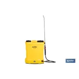 PULVERIZADOR DE ESPALDA ELÉCTRICO 16 L Li-Ion 12 V 8.0 Ah