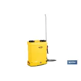 PULVERIZADOR DE ESPALDA ELÉCTRICO 16 L Li-Ion 12 V 8.0 Ah