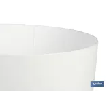 MACETA CAMELIA COLOR BLANCO 25X23.6cm venta unitaria