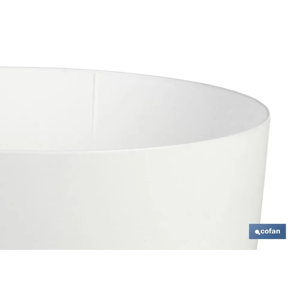MACETA CAMELIA COLOR BLANCO 35X33cm