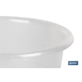 MACETA ORQUIDEA TRANSPARENTE 23.5X20+ PLATO 20cm venta unitaria