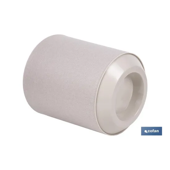 MACETA O MACETERO GAMA TEXTIL COLOR BEIGE PP Ø 195 X 201 MM 4,9 L venta unitaria