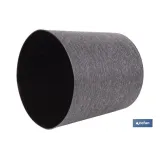 MACETA O MACETERO GAMA TEXTIL COLOR VERDE PP Ø 195 X 201 MM 4,9 L venta unitaria