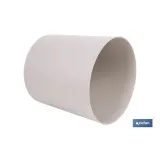 MACETA O MACETERO GAMA TEXTIL COLOR BEIGE PP Ø 254 X 269 MM 10,5 L venta unitaria