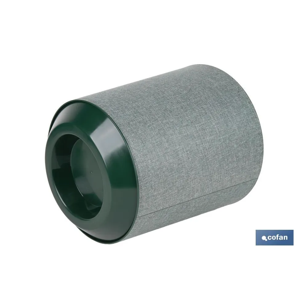 MACETA O MACETERO GAMA TEXTIL COLOR VERDE PP Ø 254 X 269 MM 10,5 L