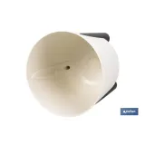 MACETA CON PATAS Y FILTRO DE DRENAJE COLOR CREMA PP Ø 183 X 180 MM 3,3 L venta unitaria