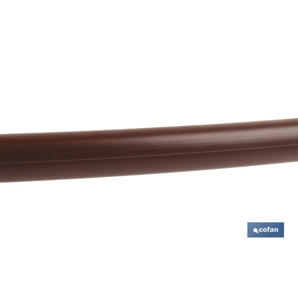 TUBO 25M RIEGO GOTEO MARRON (Sin goteros) Ø16MM