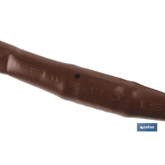 TUBO 50M RIEGO GOTEO MARRON (Gotero a 0,33m) Ø16MM