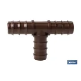 CONEXIÓN EN T Ø16MM (MARRÓN-MAX SEGUR.) Venta unitaria