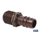 ENLACE MIXTO Ø16MM-3/4 (MARRÓN-MAX SEGUR.) Venta unitaria