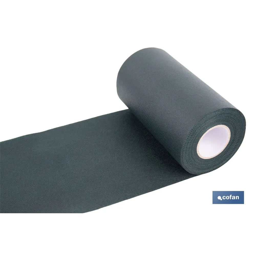 CINTA DE UNIÓN PARA CÉSPED ARTIFICIAL SIN ADHESIVO 15 CM X 10 M VERDE