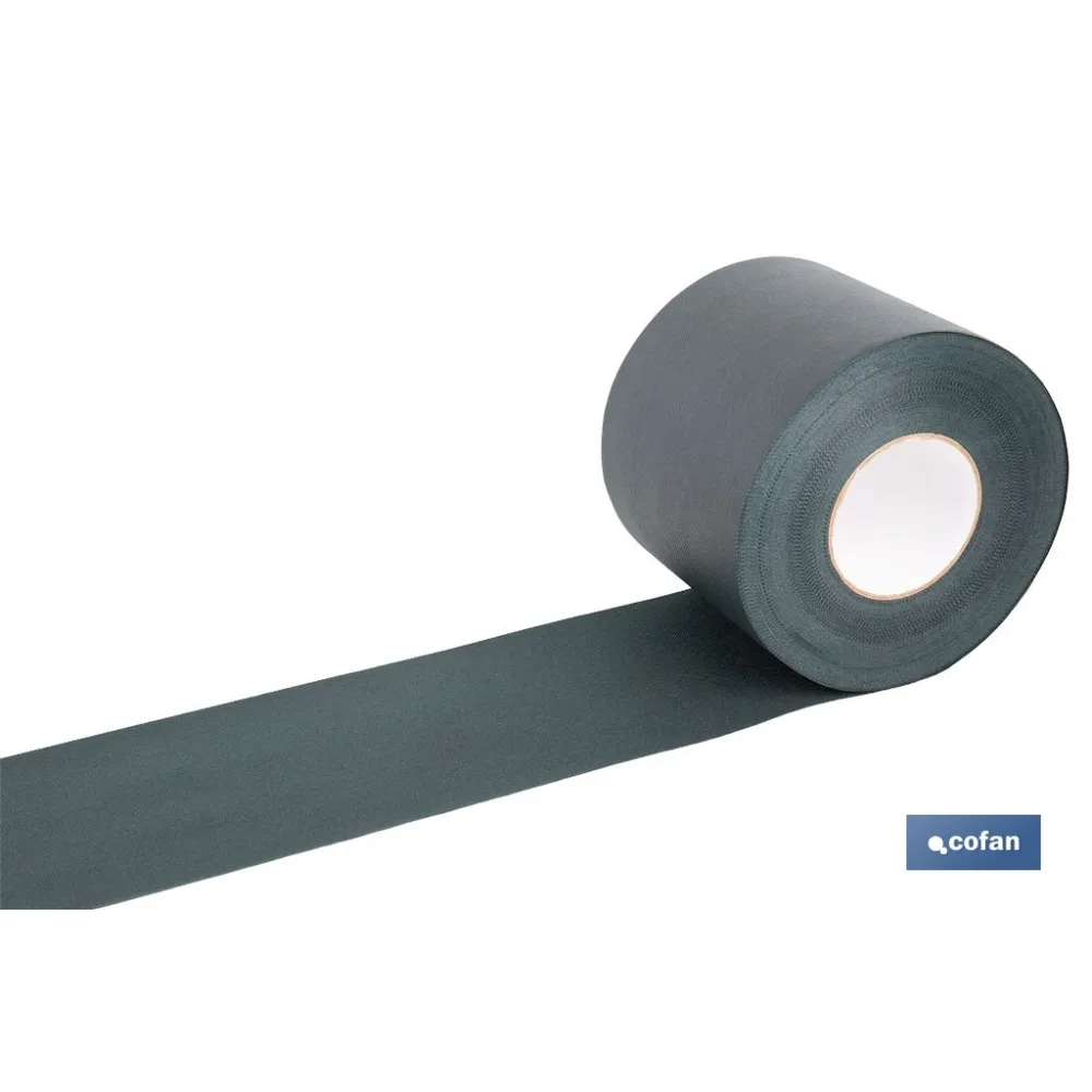 CINTA DE UNIÓN PARA CÉSPED ARTIFICIAL SIN ADHESIVO 15 CM X 50 M VERDE