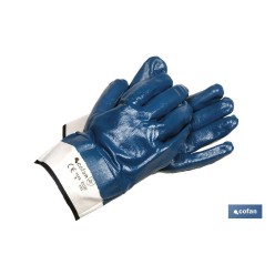 GUANTE AMERICANO NITRILO AZUL TALLA 10