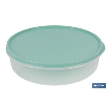 FIAMBRERA TORTILLA REDONDA VERDE 24.5X6.5cm