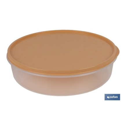 FIAMBRERA TORTILLA REDONDA NARANJA   24.5X6.5cm