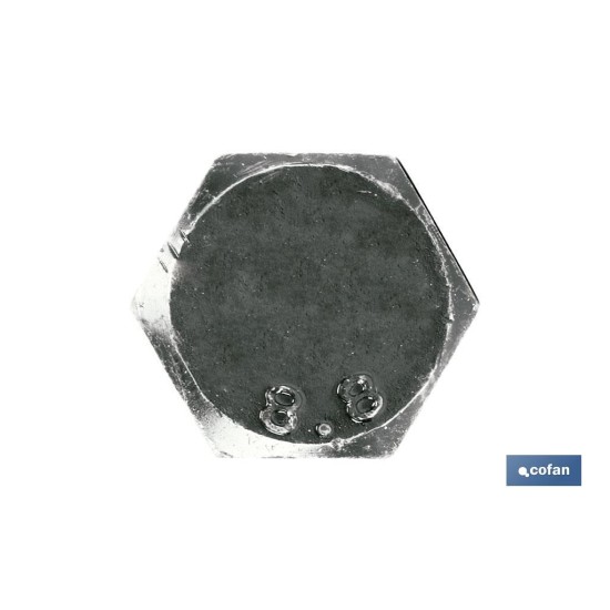DIN 931 C-8.8 UNC 5/16  X 70 N