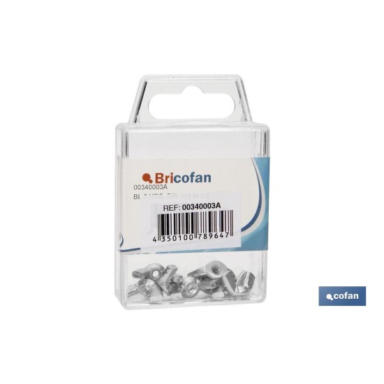 BLÍSTER DE 6 UDS. DIN-315 M-5 ZINC VENTA UNITARIA